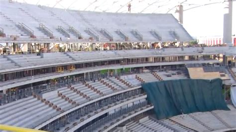 An inside look at new Los Angeles Rams stadium being built