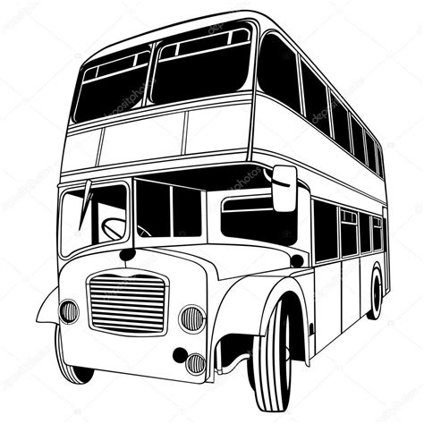 Double Decker Bus Drawing at GetDrawings | Free download