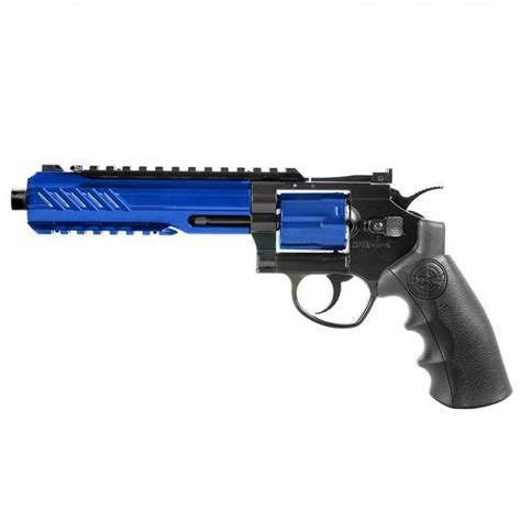 GAS POWERED SRC 6.0" TITAN CO2 REVOLVER (FULL METAL - COR-801BX) | Cheap BB Guns