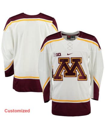 Custom Minnesota Golden Gophers Hockey Jerseys,Customized Minnesota Golden Gophers Hockey Uniforms