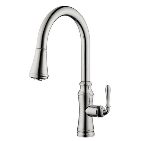 Polished Nickel / kitchen faucets - Luxart Collection Polished Nickel ...