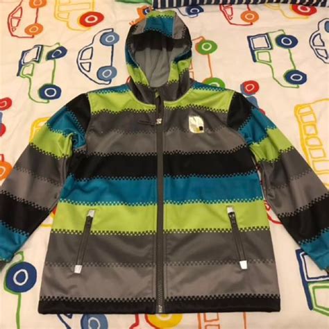 Colorful Wind Breaker With Hood, Babies & Kids, Babies & Kids Fashion ...