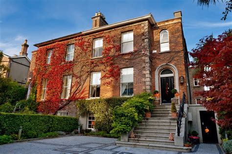 Dublin house, Ireland stock photo. Image of mansion, horizontal ...