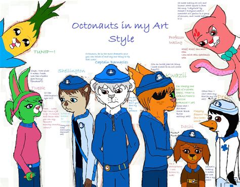 Octonauts in my Art Style by ttmrktmnrfn0830 on DeviantArt