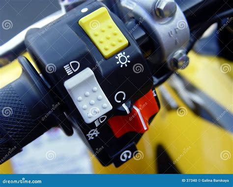 Motorcycle Controls Stock Photo - Image: 37340