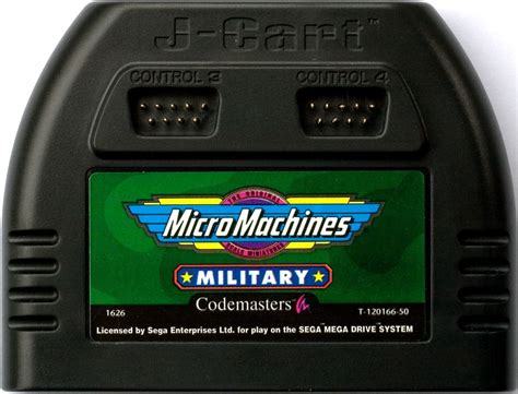 Micro Machines: Military (1996) Genesis box cover art - MobyGames