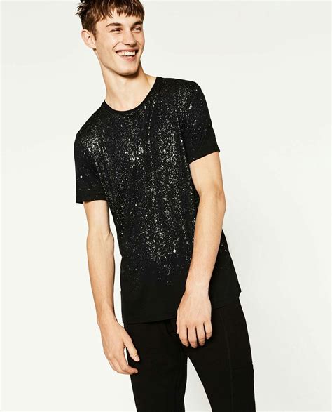 Sparkling Silver T-Shirt for Men