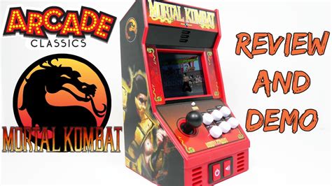 Arcade Classics Mortal Kombat Review & Gameplay Demo - YouTube