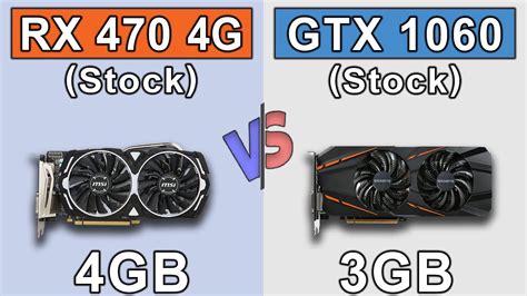 RX 470 (4GB) vs GTX 1060 (3GB) | New Games Benchmarks - YouTube