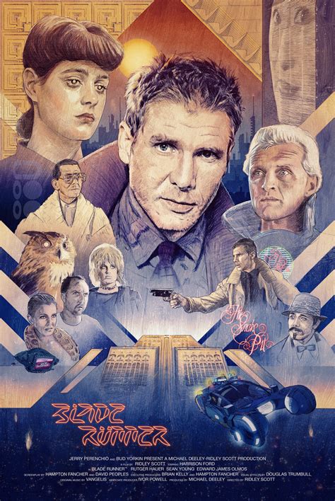 Blade Runner (1982) | Poster By Tomralston