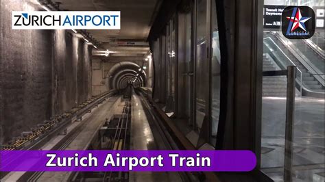 Zurich Airport Train | ZRH | Switzerland - Part 8 - YouTube