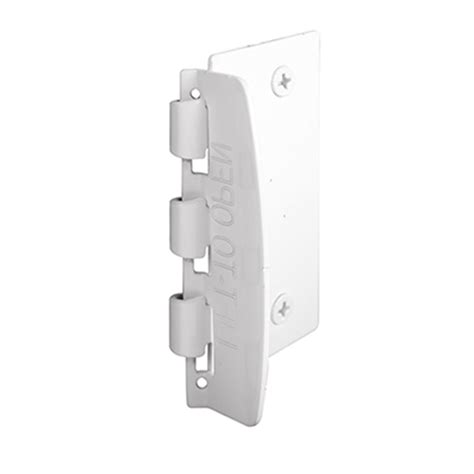 2-3/4 in. Door Lock Steel Painted White Flip-Action Door Lock - Walmart.com