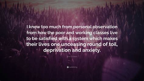 Vida Goldstein Quote: “I know too much from personal observation from ...