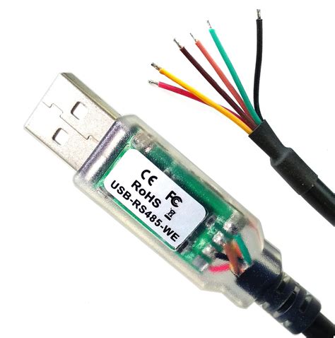 FTDI USB-RS485-WE-1800-BT Cable USB to RS485 UART Serial Adapter Converter Cable, USB-RS485-WE ...