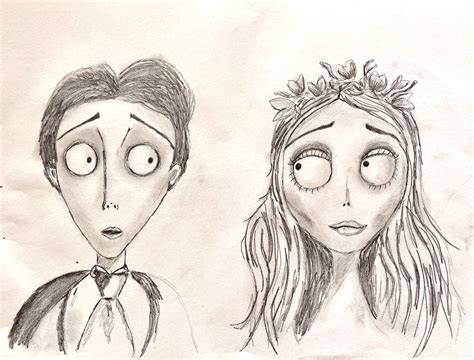 Corpse Bride Drawing