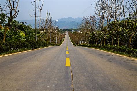 Rural Roads In Rural China Background, Modern Agriculture, Rural ...