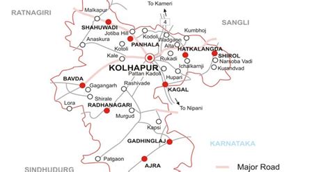 Talukas in Kolhapur District | Kolhapur City Map | Maharashtra Villages ~ Maharashtra's Villages