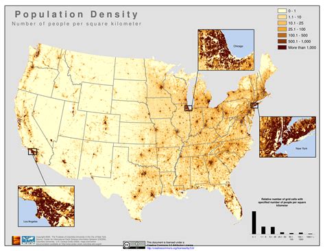 Us Map Population Density Real Map Of Earth | Images and Photos finder