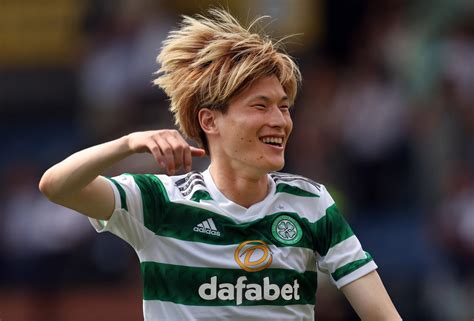 Kyogo Furuhashi sends Saturday night Instagram message to Celtic fans ...