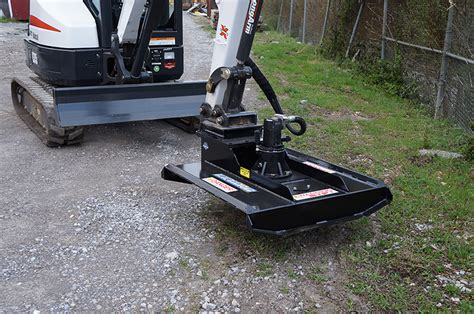 Mini Excavator Brush Cutter Attachment | Blue Diamond