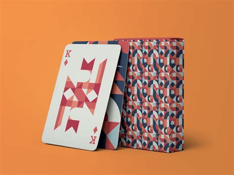 Playing Cards Design - Geometric and Abstract | Playing cards design ...