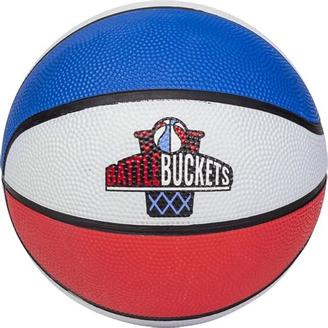 Battle Buckets Giant Yard Pong X Basket Ball Game with Durable Medium, Red | eBay