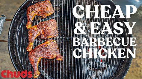 Easy BBQ Chicken Recipe on the Weber Kettle! | Chuds BBQ - YouTube