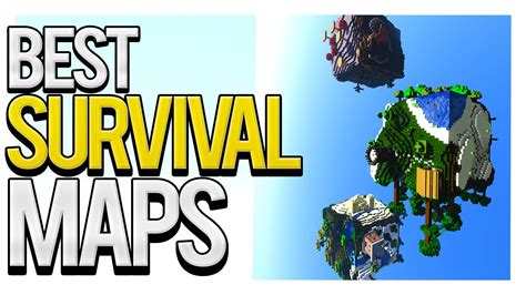 Best Survival Maps (Top 5 Minecraft Survival Maps) - YouTube