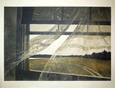 Andrew Wyeth - Rare " Wind from the sea" 1956 Collotype at 1stDibs ...