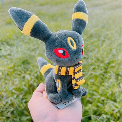 Umbreon Plush With Winter Scarf - Etsy