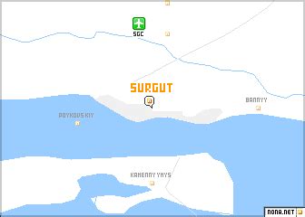 Surgut (Russia) map - nona.net