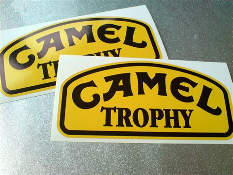 Camel Trophy Stickers Decals Jeep 4x4 & Land Rover Fans 2 off 150mm | eBay