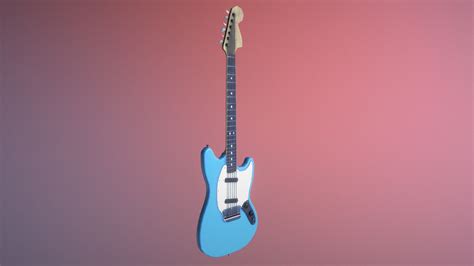 Fender Duo Sonic II 1965 - 3D model by Emilien (@EmilienB) [5d29368 ...