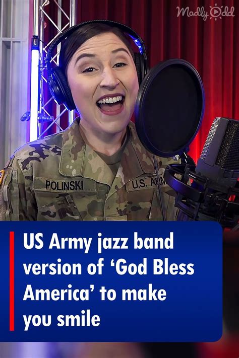 US Army jazz band version of ‘God Bless America’ to make you smile