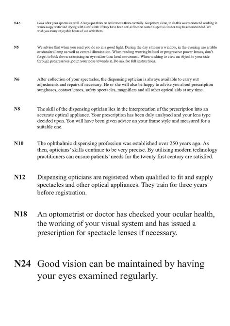 ABDO Near Vision Test Cards x 5 – ABDO College