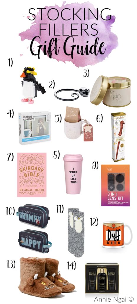 Gift Guide - Stocking Fillers - Annie's Noms