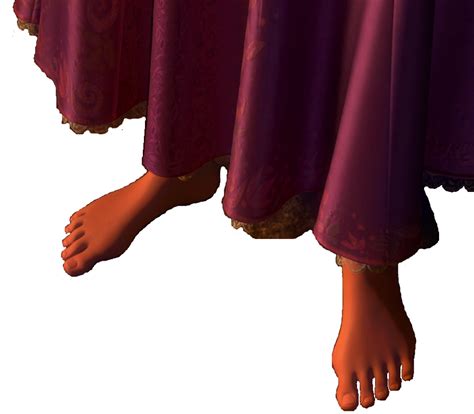 Rapunzel's feet render by adamhatson on DeviantArt