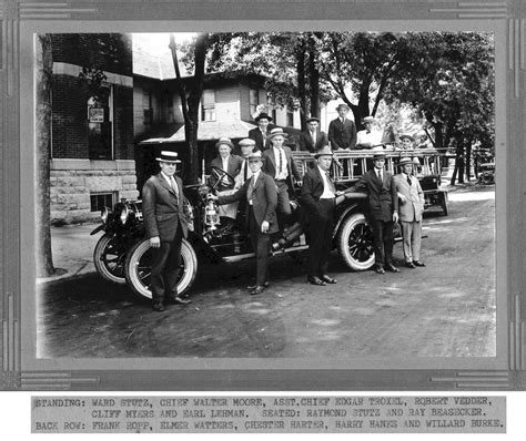 1922 Fire Truck. Arcanum, Ohio | Greenville ohio, Arcanum, Local history