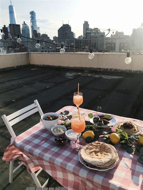 Rooftop Dinner Date by Aptoff2nd | Rooftop, Surprise date, Dream dates