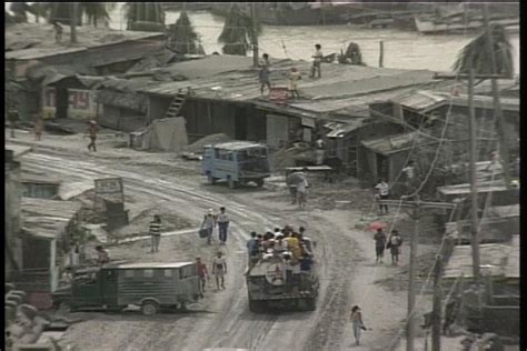 Mount Pinatubo Before And After Eruption