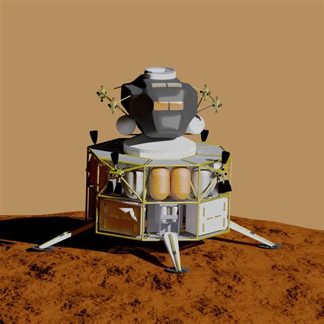 Boeing Mars lander by brickmack on DeviantArt