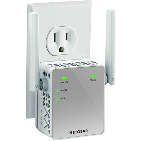 WiFi Range Extender Wall Plug Ethernet Port Signal Booster 2.4 Ghz ...