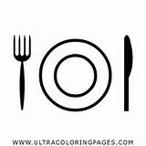 Prato Desenho Para Colorir  Ultra Coloring Pages sketch template