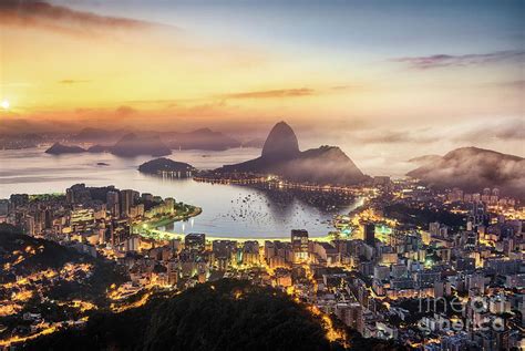 Rio De Janeiro Sunrise by Stanley Chen Xi, Landscape And Architecture ...