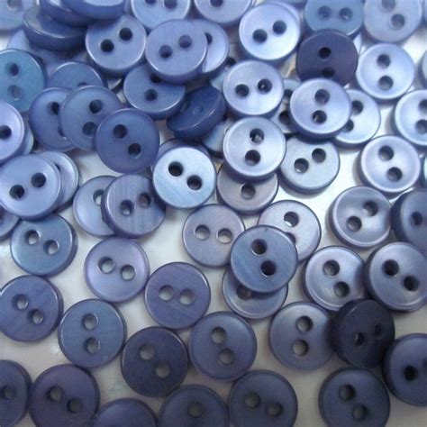 50 Tiny Navy Blue Buttons from Overspill on Etsy Studio