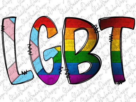 LGBT Design Png Lgbt Png Pride Png LGBTQ Lgbt Flag | Etsy