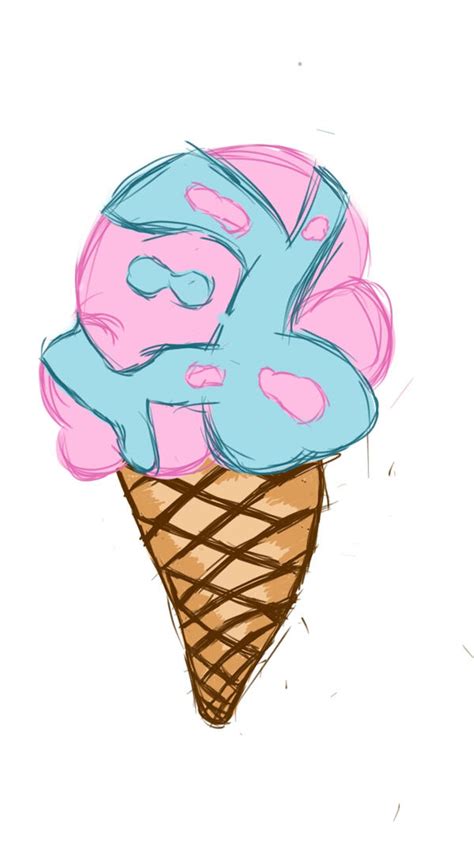 Ice Cream Cotton Candy Swirl by begboo on DeviantArt