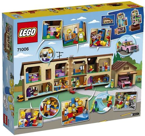 LEGO SIMPSONS 71006 Dom Simpsonów - 9371557637 - oficjalne archiwum Allegro