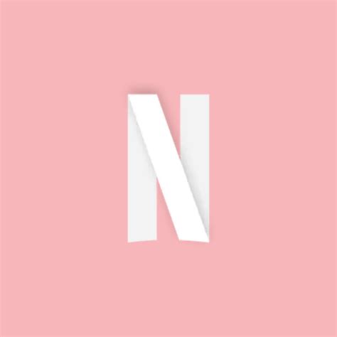 Netflix app icon logo pink aesthetic – Artofit