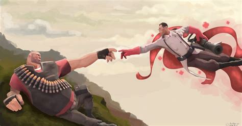 Michelangelo: Heavy and Medic. : tf2 in 2021 | Team fortress 2 medic, Team fortress 2 heavy ...